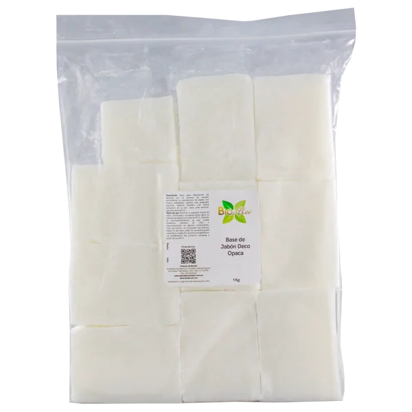 Base de Jabón de Glicerina Deco Opaca 1KG