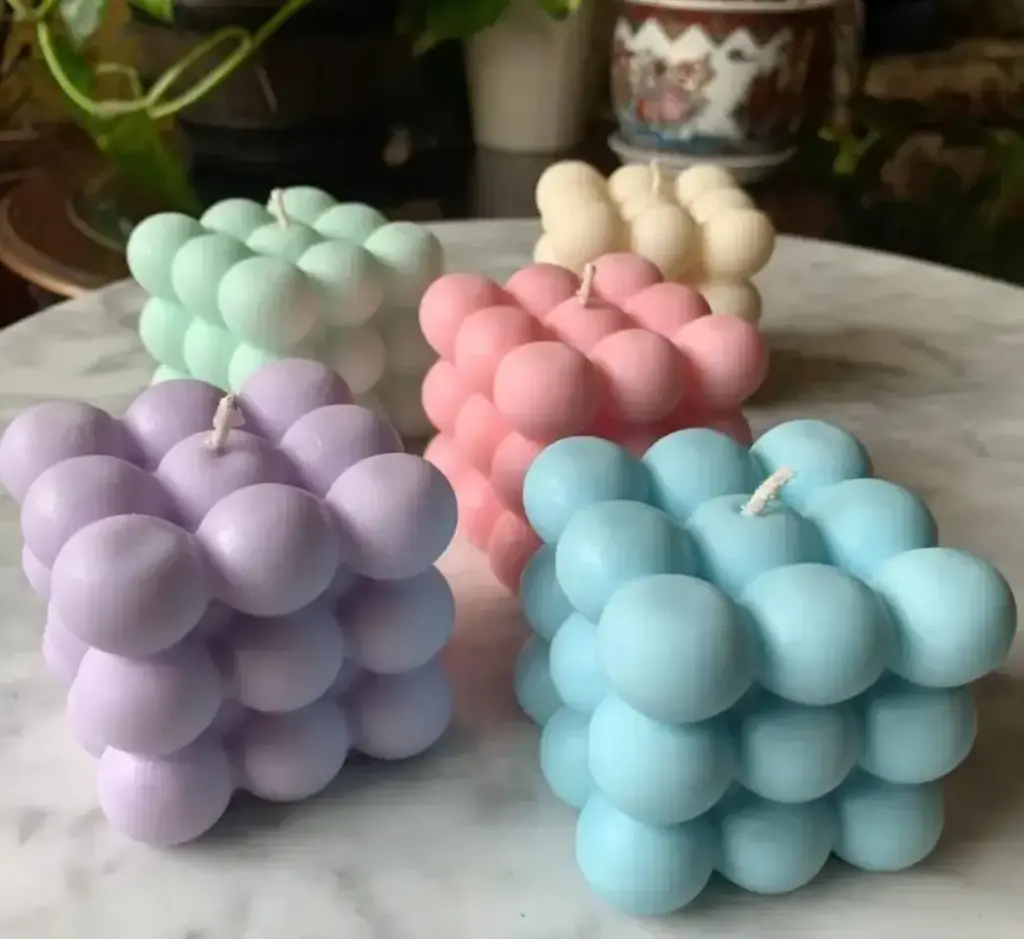 Molde de 3d cuboy esfera