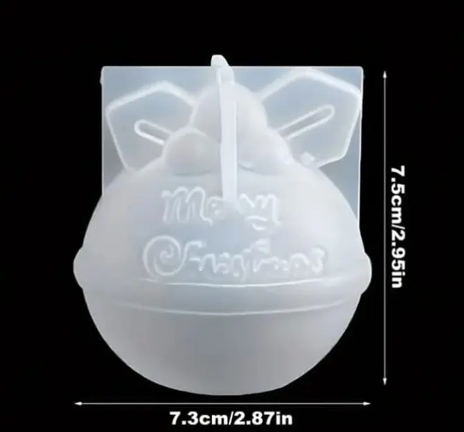 Molde esfera de navidad