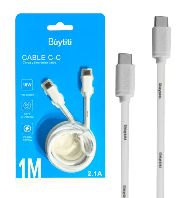 Cable de datos Tipo C a C Buytiti BT-CC-502