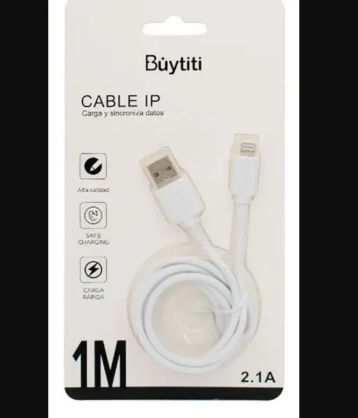 Cable de datos tipo Iphone Buytiti BT-IP-215