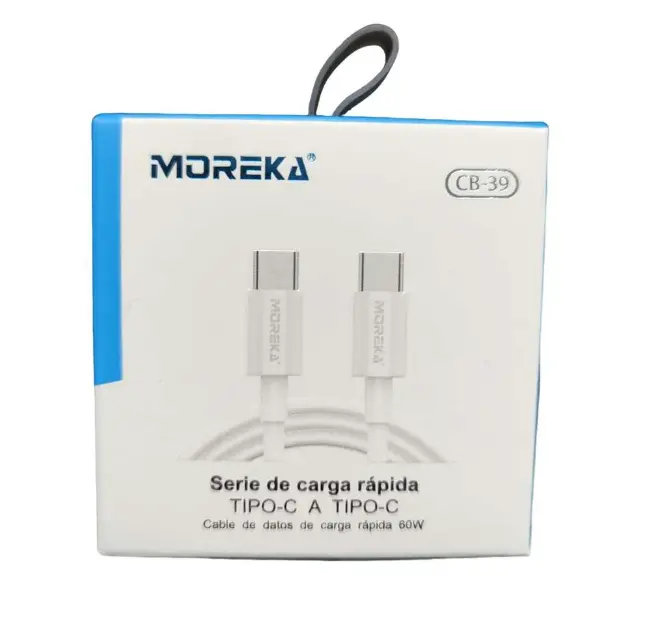 Cable de datos tipo C a C MOREKA CB-39