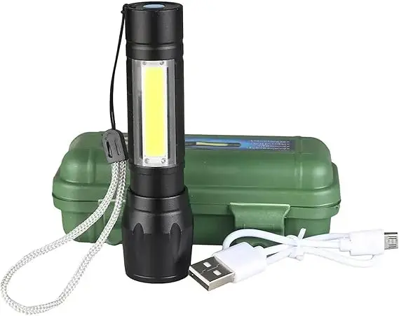 Linterna carga USB MOREKA